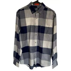 St John’s Bay Performance Comfort Stretch Easy Care Men's Med Button Down Shirt